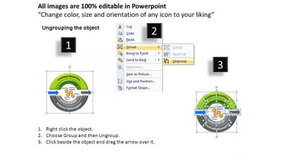 PowerPoint Slidelayout Growth Customer Relationship Ppt Designs