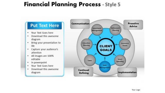 PowerPoint Slidelayout Growth Financial Planning Ppt Backgrounds