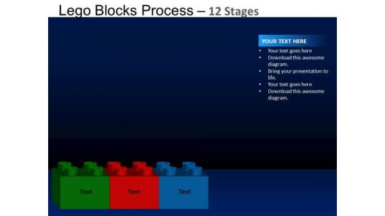 PowerPoint Slidelayout Growth Lego Blocks Ppt Layouts