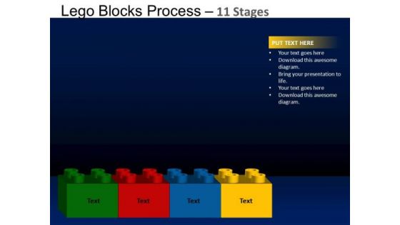 PowerPoint Slidelayout Growth Lego Blocks Ppt Presentation