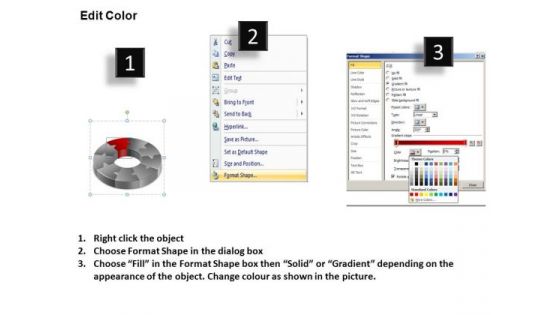 PowerPoint Slidelayout Leadership Circular Chart Ppt Design