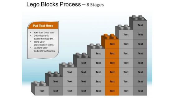 PowerPoint Slidelayout Leadership Lego Blocks Ppt Template