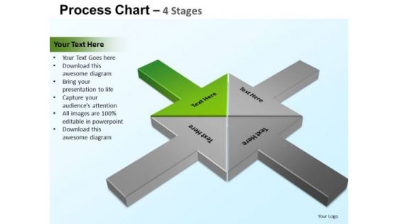 PowerPoint Slidelayout Leadership Process Chart Ppt Slide