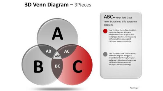 PowerPoint Slidelayout Marketing Venn Diagram Ppt Slides