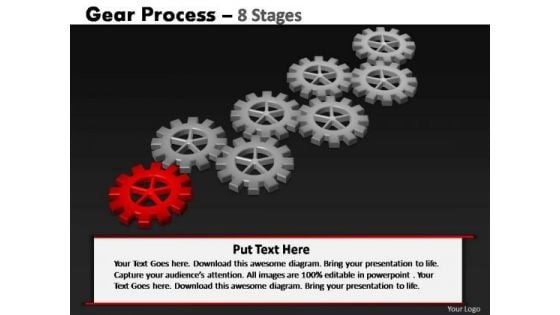 PowerPoint Slidelayout Process Gears Process Ppt Design Slides