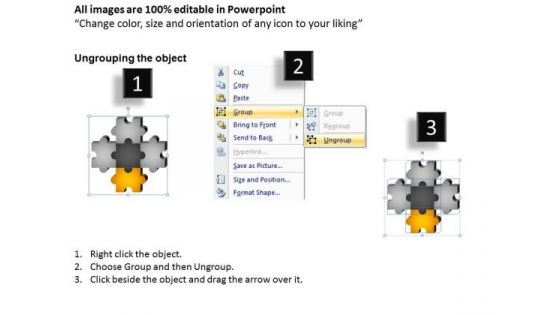 PowerPoint Slidelayout Process Puzzle Pieces Ppt Layouts