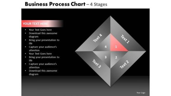 PowerPoint Slidelayout Process Quadrant Diagram Ppt Slide Designs