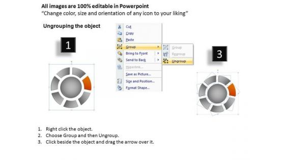 PowerPoint Slidelayout Process Ring Chart Ppt Templates