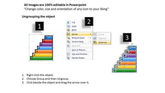 PowerPoint Slidelayout Sales Step Diagram Ppt Themes