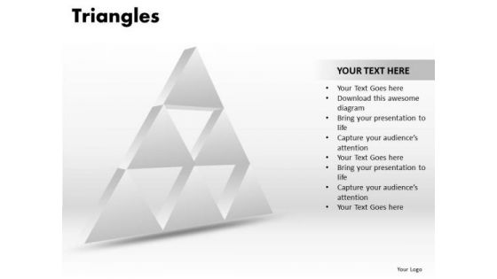 PowerPoint Slidelayout Strategy Triangles Ppt Layouts