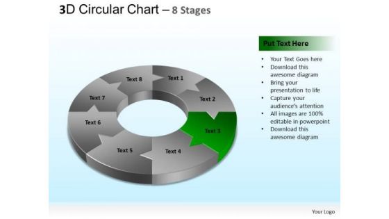 PowerPoint Slidelayout Success Circular Chart Ppt Backgrounds