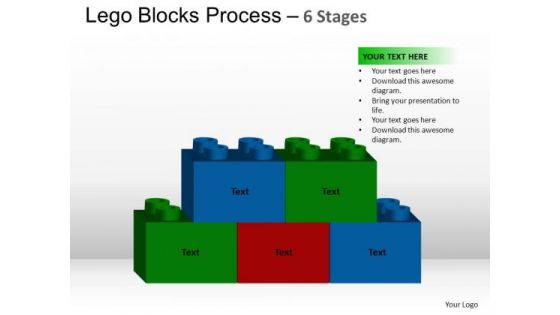 PowerPoint Slidelayout Success Lego Blocks Ppt Backgrounds