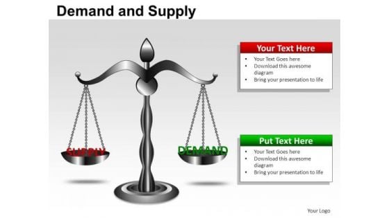 PowerPoint Slidelayout Teamwork Demand And Supply Ppt Process