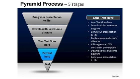 PowerPoint Slidelayout Teamwork Pyramid Process Ppt Backgrounds