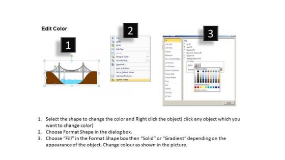 PowerPoint Slides Bridge Chart Business Designs Ppt Templates