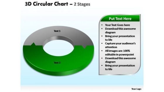 PowerPoint Slides Business Circular Chart Ppt Themes