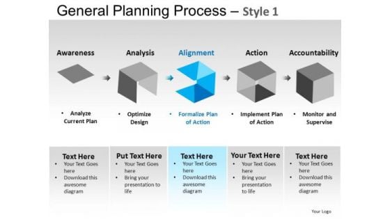 PowerPoint Slides Business Leadership General Planning Process Ppt Slides