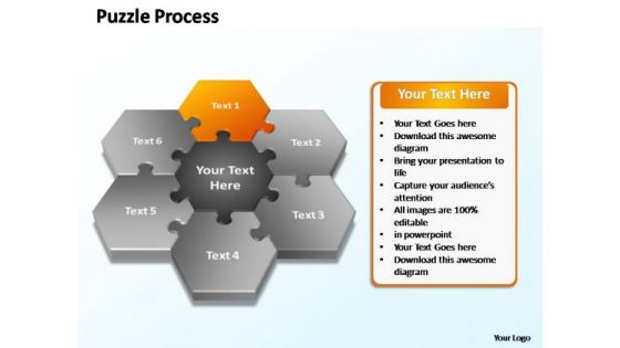 PowerPoint Slides Business Puzzle Ppt Presentation