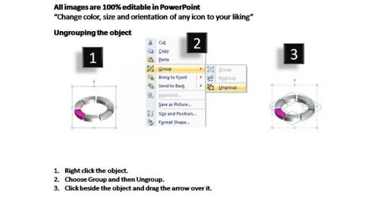 PowerPoint Slides Business Ring Process Ppt Templates