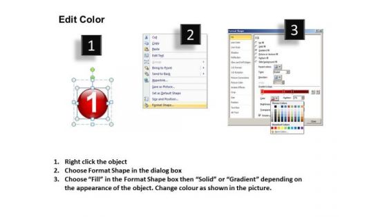 PowerPoint Slides Business Strategy Buttons Icons Ppt Slides