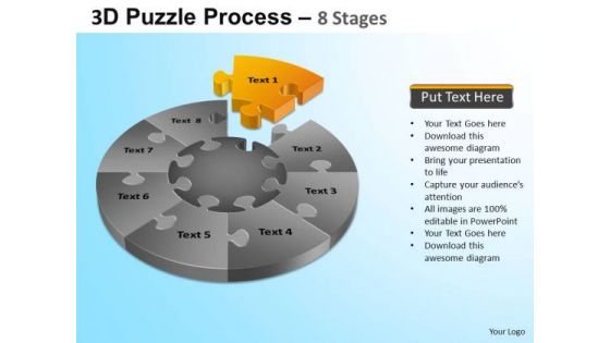 PowerPoint Slides Business Strategy Puzzle Segment Pie Chart Ppt Themes PowerPoint Slides Business Strategy Puzzle Segment Pie Chart Ppt Themes