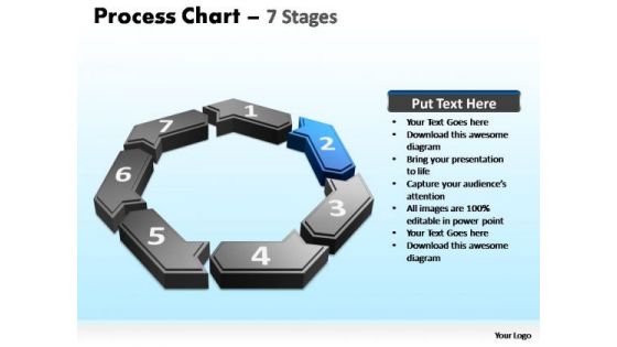 PowerPoint Slides Chart Process Chart Ppt Template