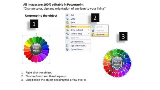 PowerPoint Slides Corporate Strategy Social Media Ppt Slide Designs