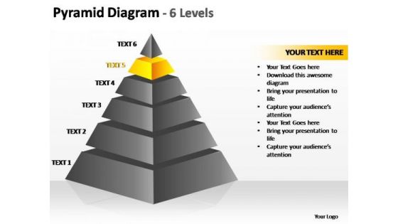 PowerPoint Slides Editable Cone Diagram Ppt Template