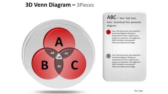 PowerPoint Slides Editable Venn Diagram Ppt Themes