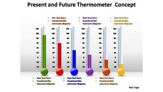 PowerPoint Slides Education Thermometer Ppt Themes