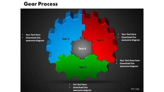 PowerPoint Slides Gear Success Ppt Themes