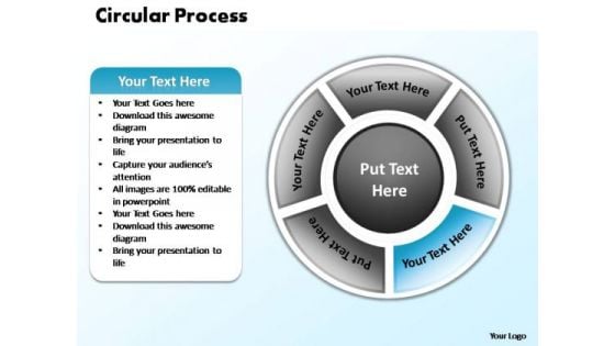 PowerPoint Slides Global Circular Process Ppt Design