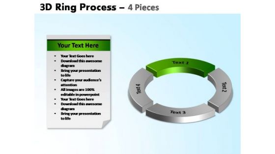 PowerPoint Slides Graphic Ring Process Ppt Slides