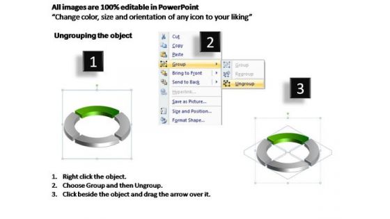 PowerPoint Slides Graphic Ring Process Ppt Slides