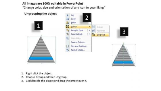PowerPoint Slides Growth Triangle Process Ppt Template