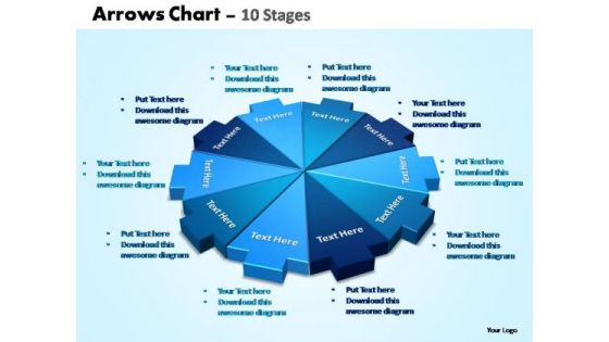 PowerPoint Slides Image Arrows Chart Ppt Template