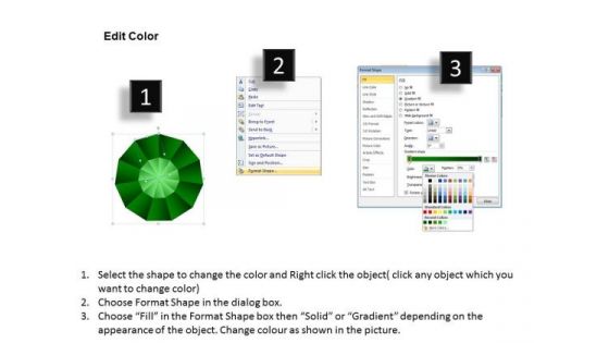 PowerPoint Slides Image Circular Quadrant Ppt Theme