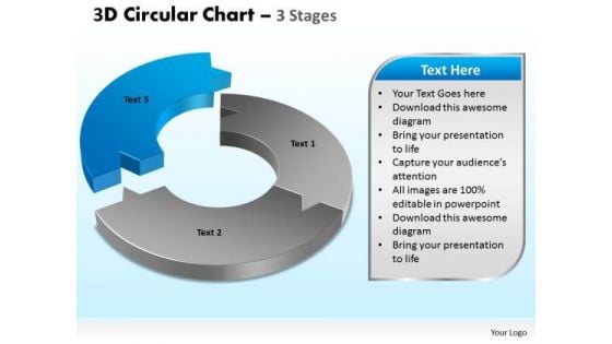 PowerPoint Slides Leadership Circular Chart Ppt Design Slides