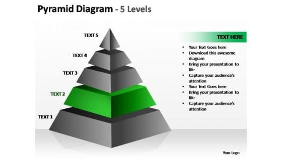 PowerPoint Slides Leadership Cone Diagram Ppt Slides