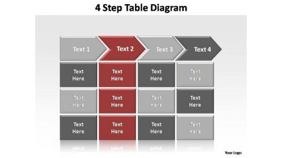 PowerPoint Slides Leadership Table Diagram Ppt Presentation Designs