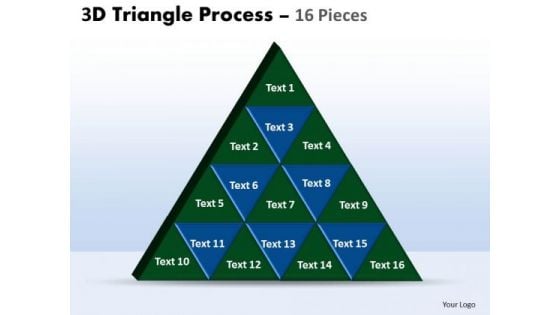 PowerPoint Slides Leadership Triangle Process Ppt Themes