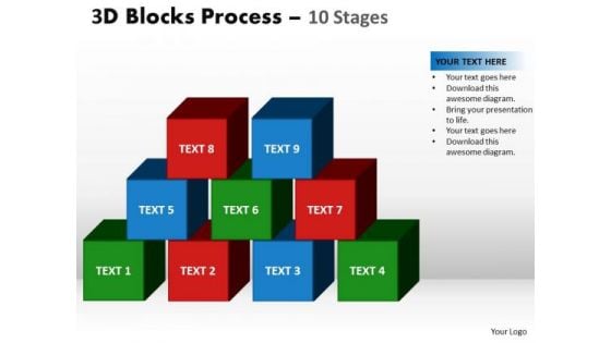 PowerPoint Slides Marketing Building Blocks Ppt Slide Designs