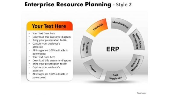 PowerPoint Slides Marketing Enterprise Resource Ppt Process