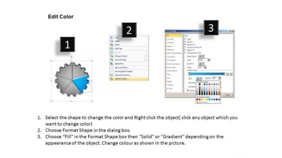 PowerPoint Slides Marketing Gears Process Ppt Designs
