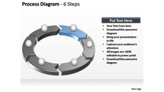 PowerPoint Slides Marketing Process Diagram Ppt Slides