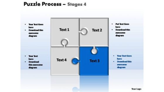 PowerPoint Slides Marketing Puzzle Ppt Themes