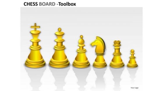 PowerPoint Slides On Chess Teamwork Strategy