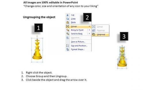 PowerPoint Slides On Chess Teamwork Strategy