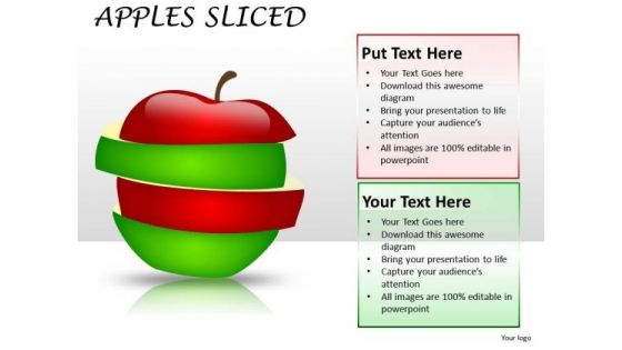 PowerPoint Slides On Merged Apple Ppt Diagram Templates