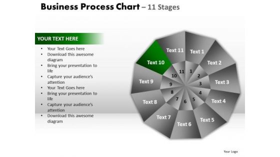 PowerPoint Slides Process Circular Quadrant Ppt Slide